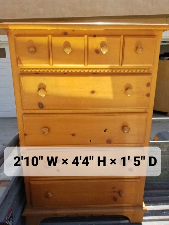Complete Real Wood Bedroom Set