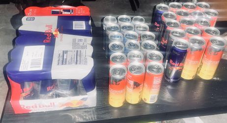 Redbull 24pk Cases