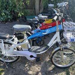 NEW YEAR 🎈 NEW ELECTRIC BIKE 48V  350W FOLDING FOR CAMPING 🏕  25 MPH 40 MPCHARGE⚡️FIRM PRICE 🚨