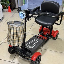 Comfygo MS-3000 Electric Scooter for Adults, Foldable Scooters for Seniors,4 Wheeler Drive Mobility Scooter with Chair.  ★ SMART: This is a smart and 