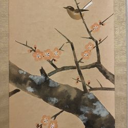 China ancient painting, plum tree.