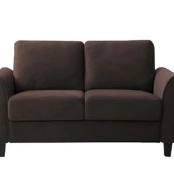 Coffee Brown Sofa & Loveseat Set – Comfortable, Stylish, Great Condition $400