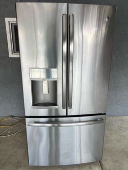 GE stainless steel refrigerator