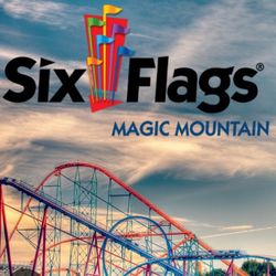 (4) Six Flags Magic Mountain Tickets 