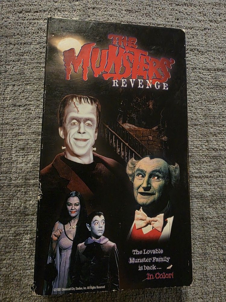 The Munsters' Revenge VHS Movie
