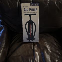 NEW Intex Double Quick III Hi-Output Hand Air Pump
