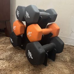 Set of Dumbbells 