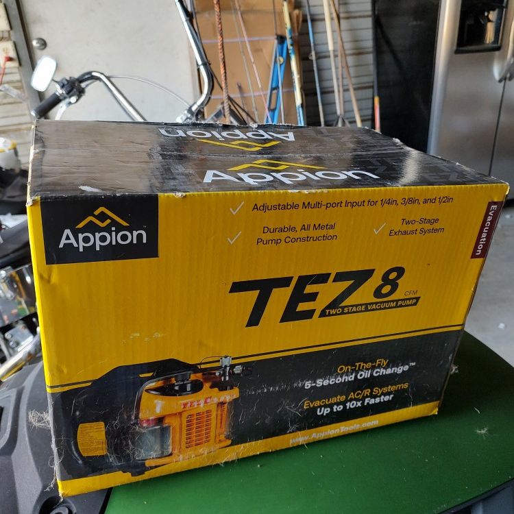 Tez8 Vacuum Pump (Brand New $800 Or Best Offer 