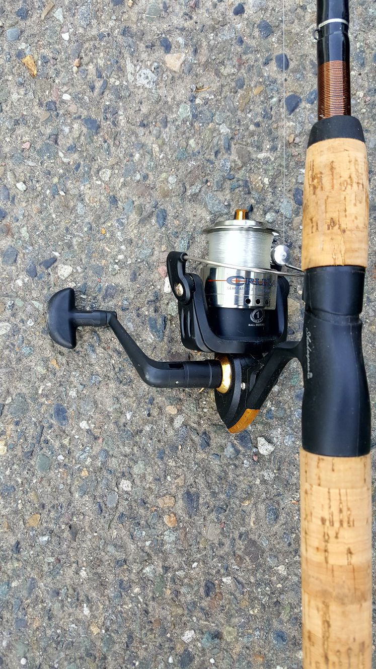 Shakespeare Fishing Reel with Tackle Box