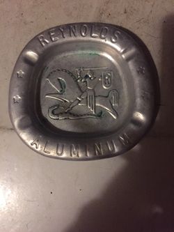 Reynolds Aluminum Ashtray 