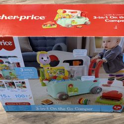 Fisher-Price Laugh And Learn 3 In 1 On The Go Camper