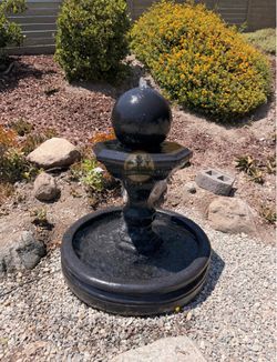 Stunning Modern Concrete Water Fountain