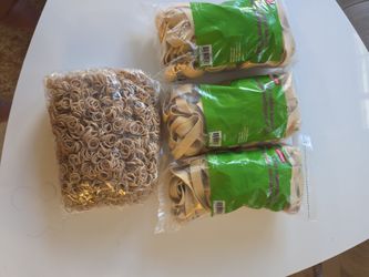 Lot of 4 Bags - New Staples Size #107 Rubber Bands Large size