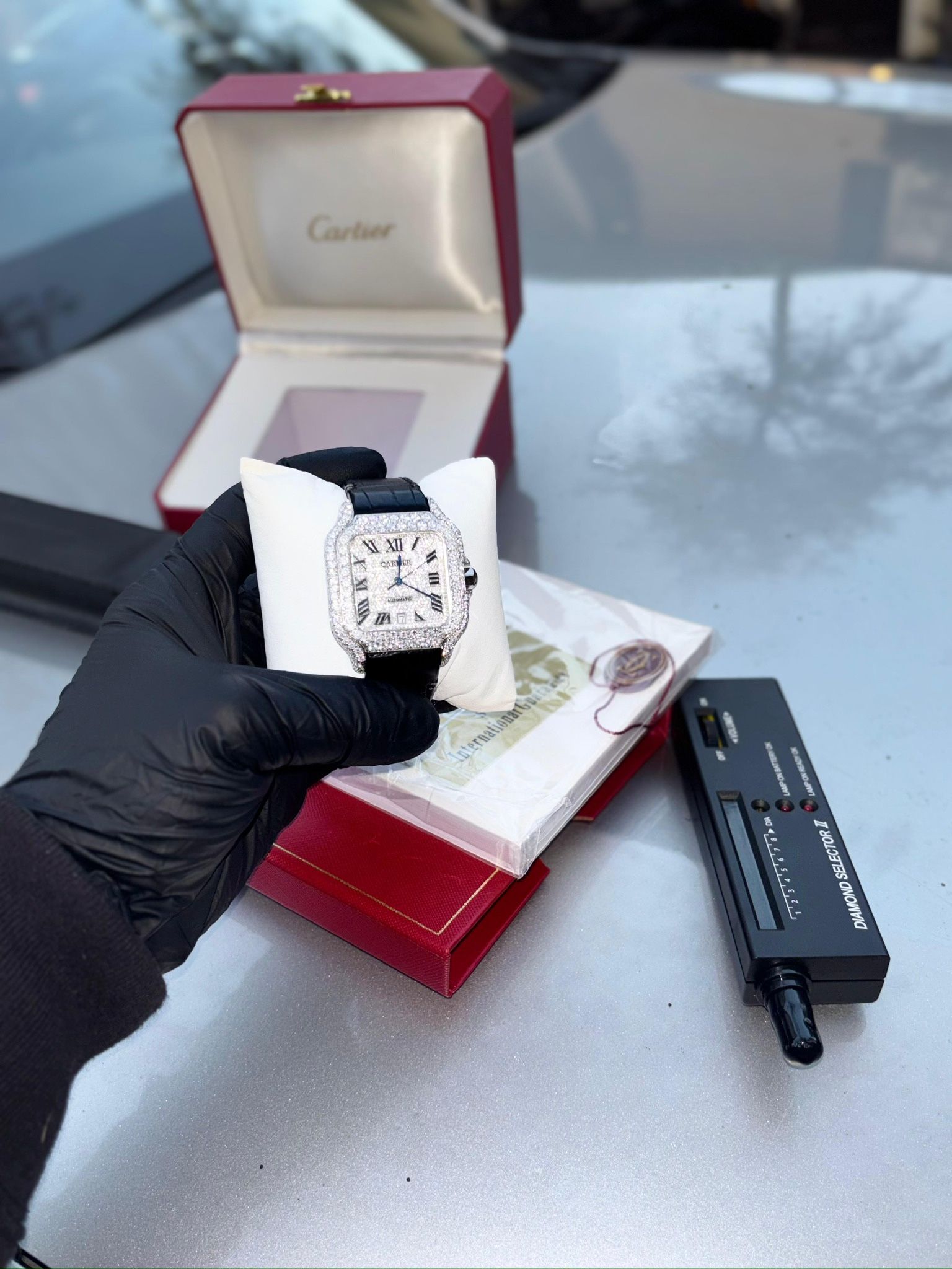 Vvs Moissanite Watch