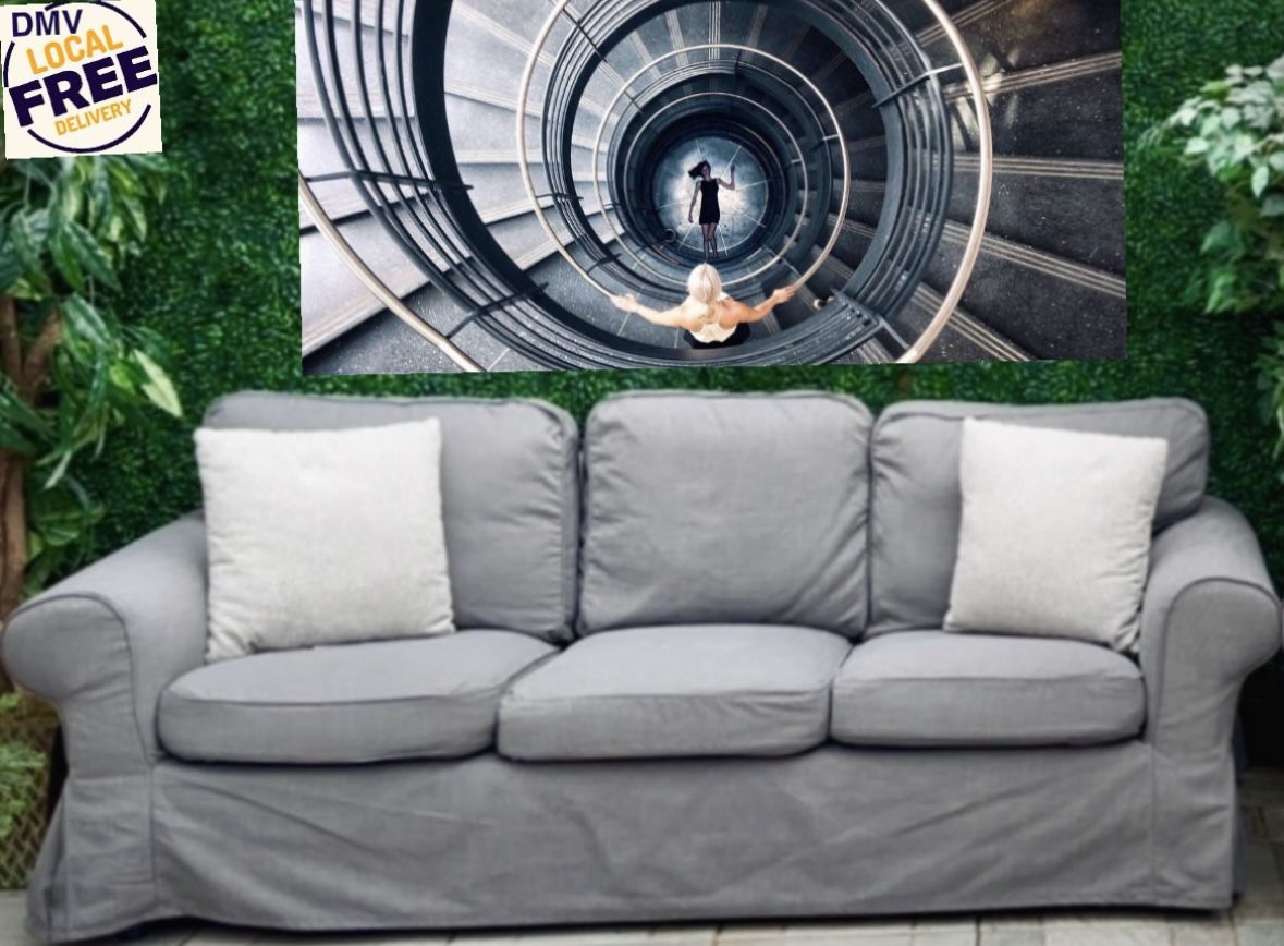 Dark Gray Ikea Ektorp Couch