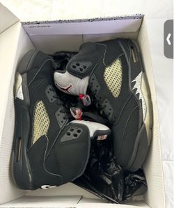 Air Jordan 5 Retro Black Sneakers