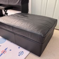 KIVIK Ottoman, Grann/Bomstad black
