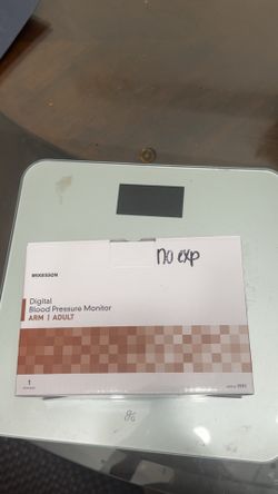 Digital blood pressure monitor