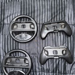 Nintendo Switch 2 PCS Joy-Cons 2 PCS Steering Wheels