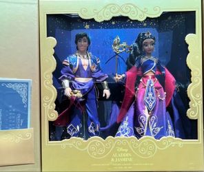 D23 Disney Aladdin And Jasmine Limited Edition Doll LE 1000