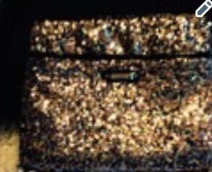 IPAD CASE Purple and black sequins