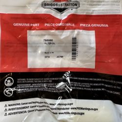 BRIGGS & STRATTON Oil Filter 795990
