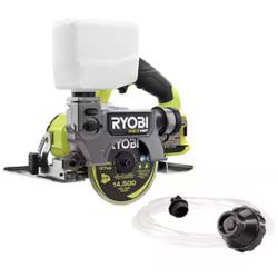 RYOBI ONE+ HP 18V Cordless Handheld Wet/Dry Masonry Tile Saw (Tool Only