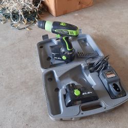 Kawasaki 21.6 V  2speed Drill