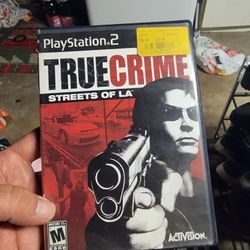 Ps2 $15 True Crime Streets Of La