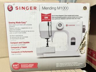NEW !! Singer Sewing made Easy mending M1000