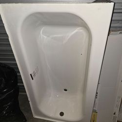 Metal showet tub