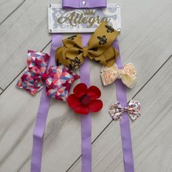 All $5 Girl Hair Bows And Bow Holder