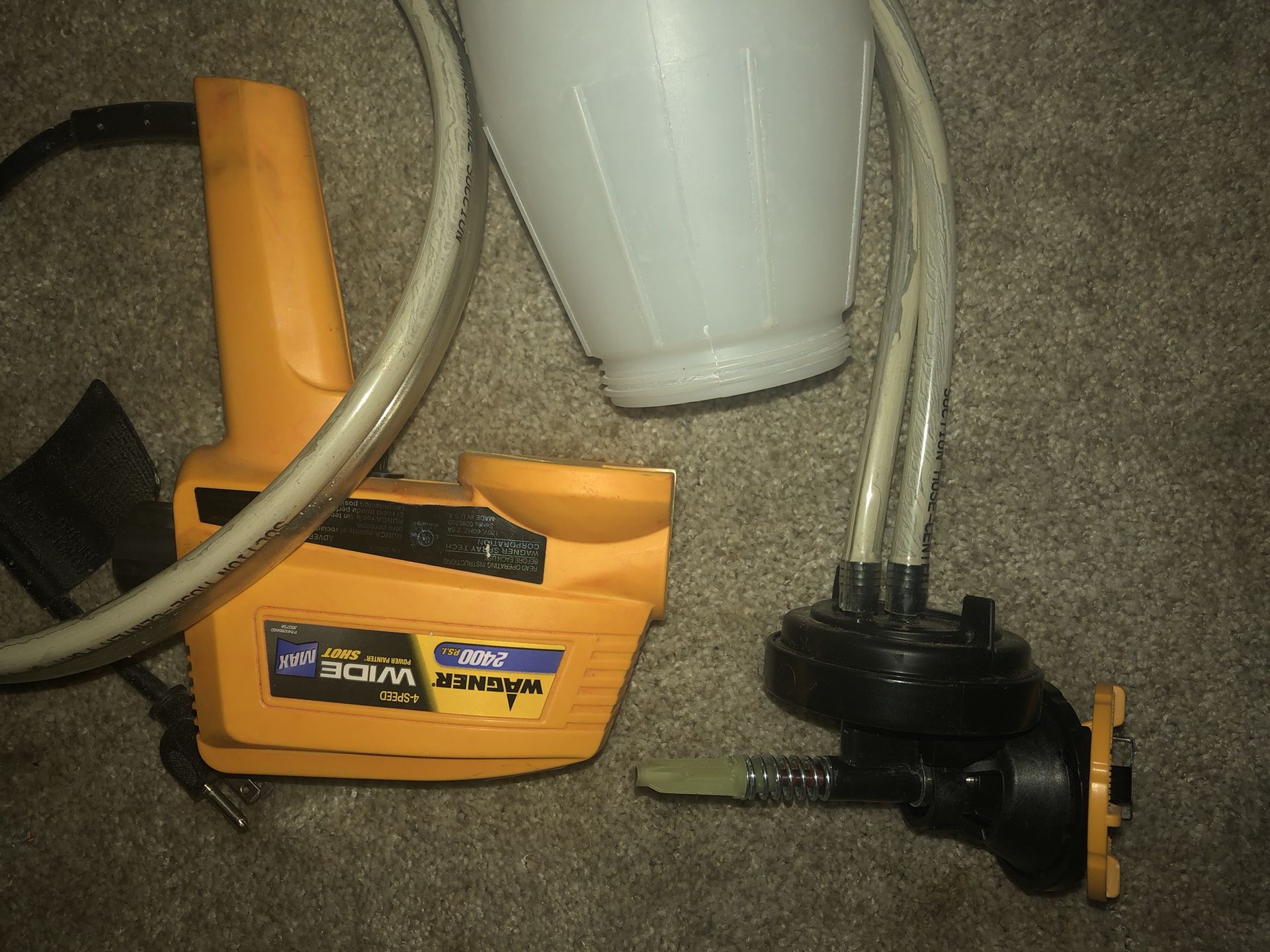 Wagner 2400 Psi Paint Gun And All Parts