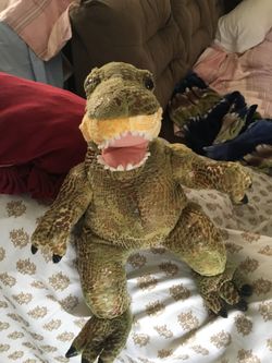 Stuffed dinosaur