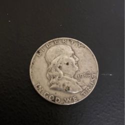 1952 Franklin Half silver half dollar