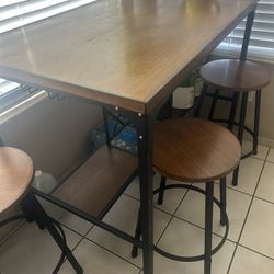 Table and Chairs