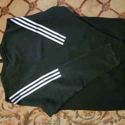Adidas Men's Sweatshirt, Black, Medium
