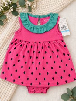 Baby Girl Romper Dresses NWT