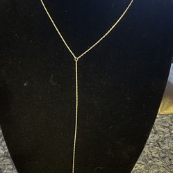 Vintage Silver Toned Necklace 17 Inches 