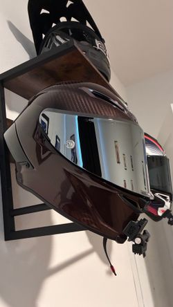 Agv Pista Red Carbon