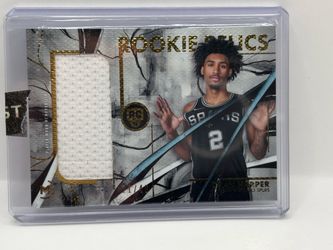 Dylan Harper Motif Rookie Relics Jersey Card 21/49