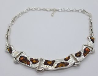 Animal print necklace