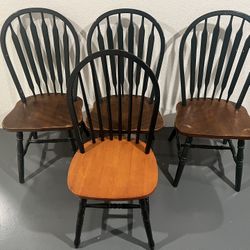 Farmhouse Style Wooden Chairs