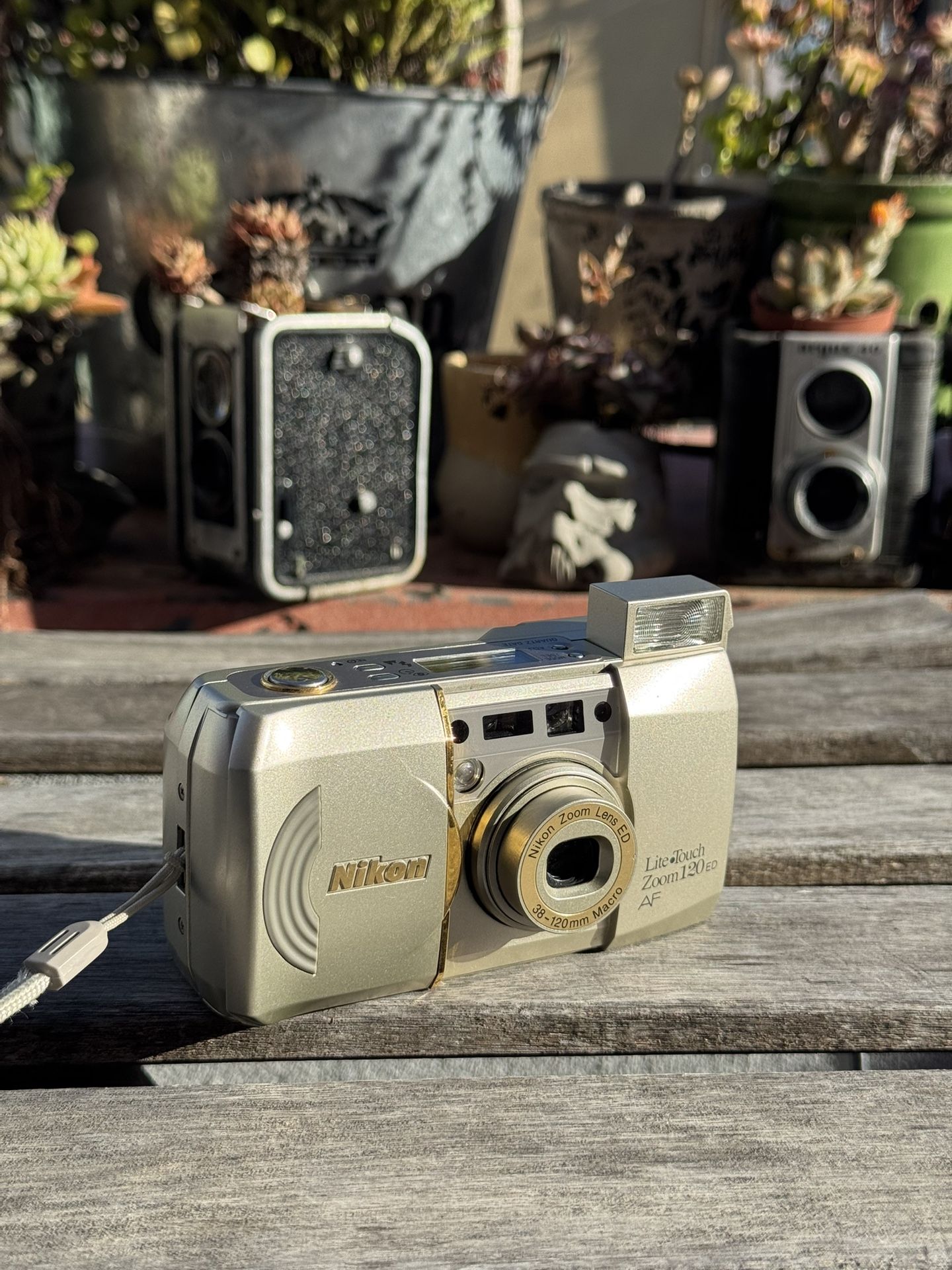 Vintage Nikon Lite Touch 35mm Film Camera 