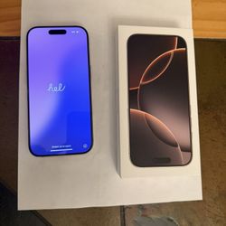 iPhone 16 Pro 512GB Mint Open box NEW