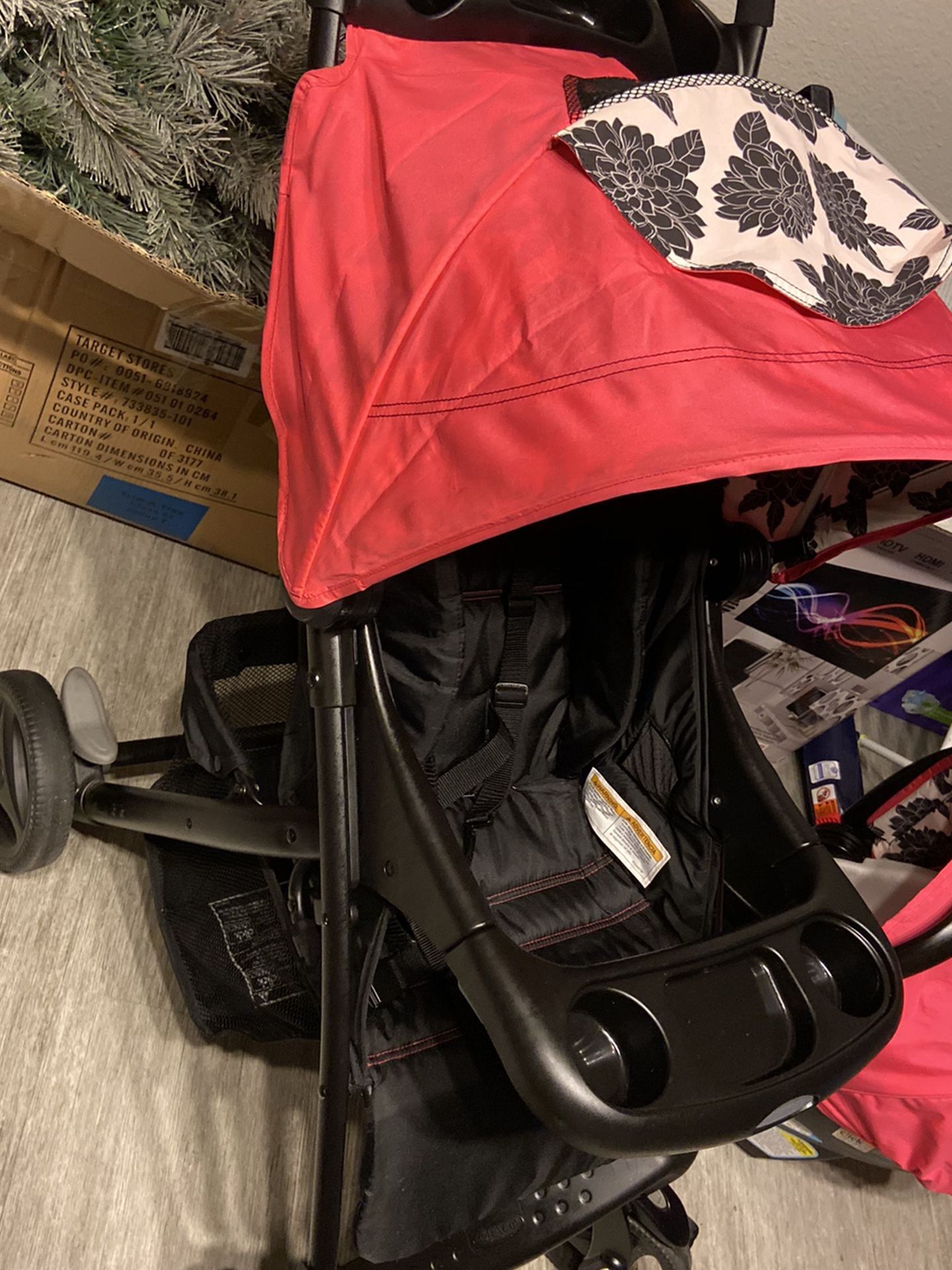 Baby Stroller, Seat And Base (Travel System)
