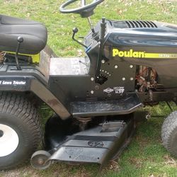Poulan Riding Mower 42 " Deck 