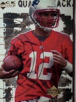 2000 Tom Brady RC Upper Deck Black Diamond RP