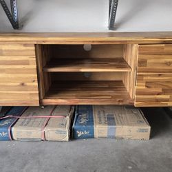 Wood TV Stand