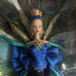 1998 Peacock Barbie Collectible 40 OBO 